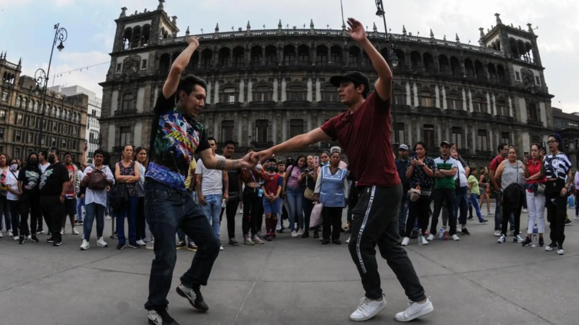 Baile sonidero en Zocalo_3